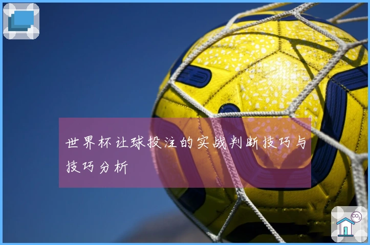 世界杯让球投注的实战判断技巧与技巧分析